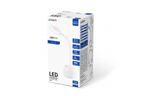 Avide LED asztali lámpa tolltartóval 5W