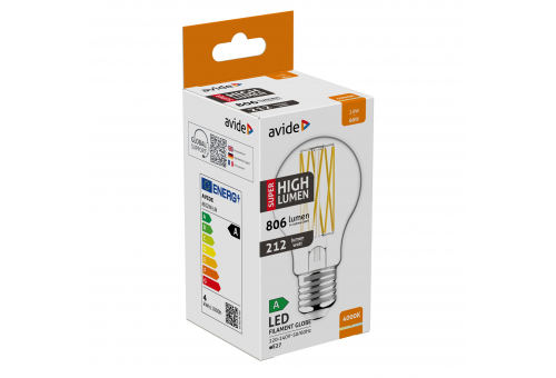 LED Filament Globe 3.8W E27 NW Super High Lumen