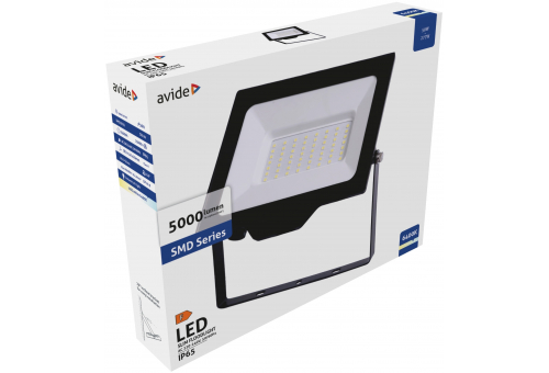 LED Flutlichter Slim SMD 50W CW 6400K
