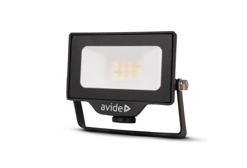 Avide LED Flood Light SMD 10W NW 4000K Quick conn.+Opt.PIR