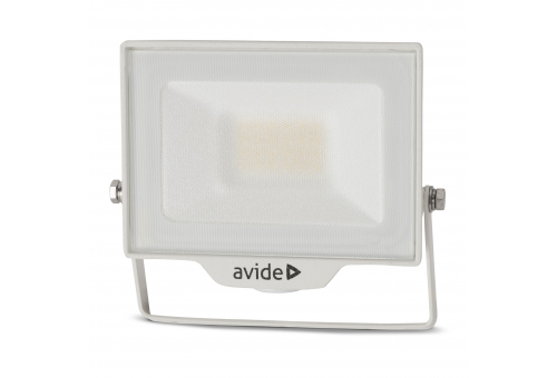 Avide LED Flood Light SMD 20W NW 4000K Opt.PIR White