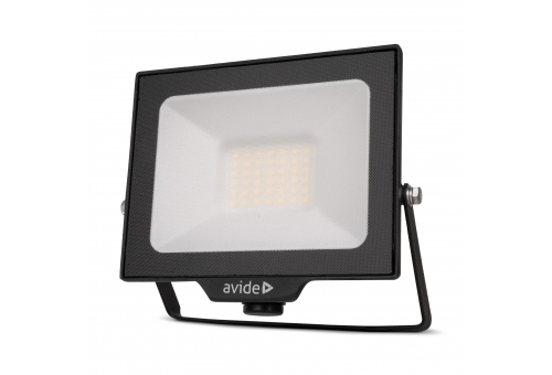 Avide LED Flood Light SMD 30W NW 4000K Quick conn.+Opt.PIR