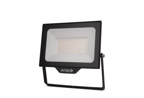 Avide LED Flood Light SMD 50W NW 4000K Quick conn.+Opt.PIR