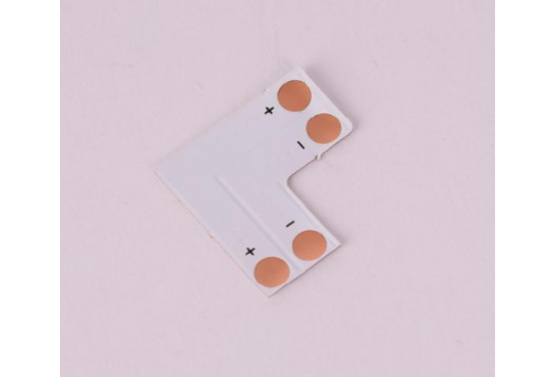 Avide LED Strip 12-24V L corner solderless white-2 wire 8mm (10 pcs bag)