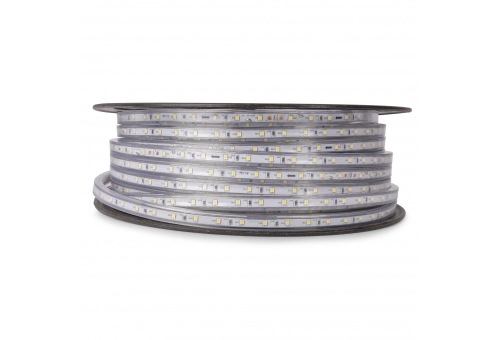 LED Streifen 220V 4.8W 6400K IP67 50m