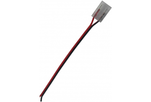 Avide C-LED Strip 12-24V connector solderless white-2 wire 10mm/150mm (10 pcs bag)