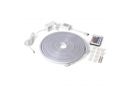 LED Neon Szalag RGB 12V mit Fernbedienung 5m