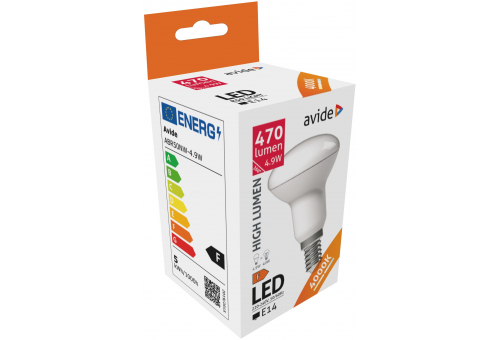 LED R50 4.9W E14 NW 4000K