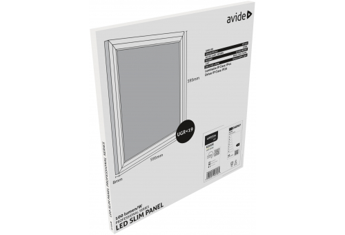 LED Paneel 60x60cm 40W CW 6400K 100lm/W UGR+IP44 Professional Range