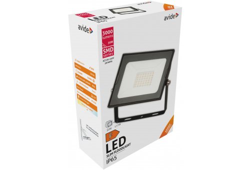 LED Flood Light Slim SMD 30W NW
