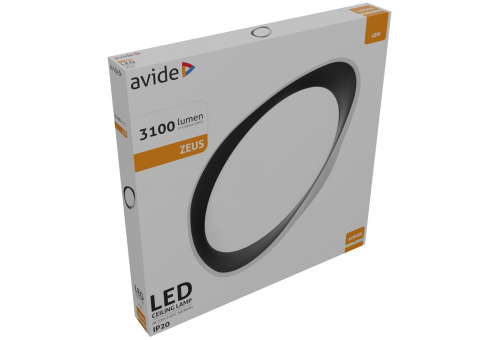 Avide LED Ceiling Lamp Oyster Zeus 44W NW 100lm/W 4000K