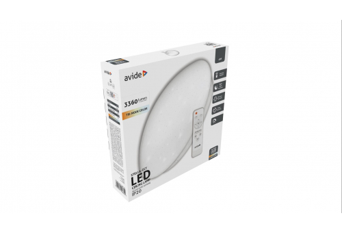 LED Deckenleuchte Stella-CCT 48W v2 mit Fernbedienung