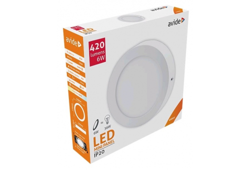 LED Deckenleuchte wandmontierbar Alu 6W NW 4000K