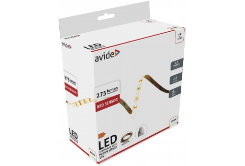 LED Streifen Bettsensor 12V 1.2m 3W 3000K Single
