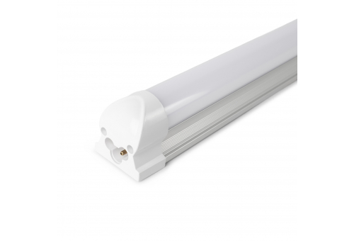 Corp LED T8 integrat 900mm 15W NW 4000K Alu+PC, interconect cablu AC