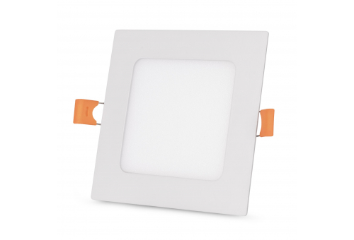 Avide LED Ceiling Lamp Recessed Panel Square ALU 6W CCT IP44/IP44