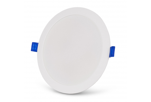 Avide LED Ceiling Lamp Recessed Panel Round Plastic 12W NW 4000K