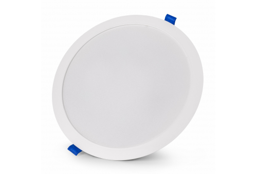 Avide LED Ceiling Lamp Recessed Panel Round Plastic 18W NW 4000K