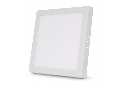 Avide LED Ceiling Lamp Surface Mounted Panel Square ALU 24W CCT IP44/IP20