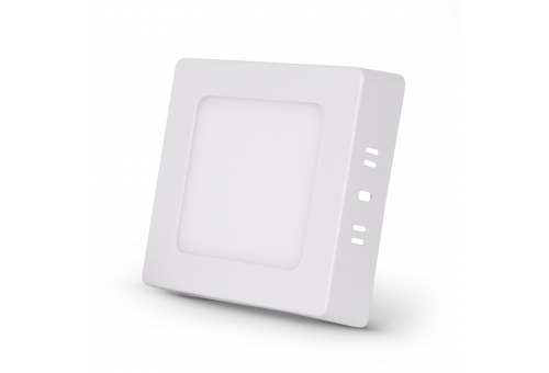 Avide LED Ceiling Lamp Surface Mounted Panel Square ALU 6W CCT IP44/IP20