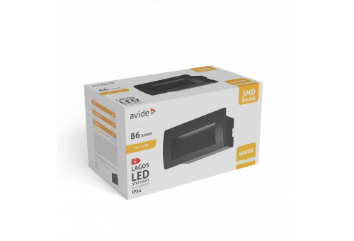 Außen-Treppenleuchte Einbaubar Lagos LED 3W NW IP54 14cm