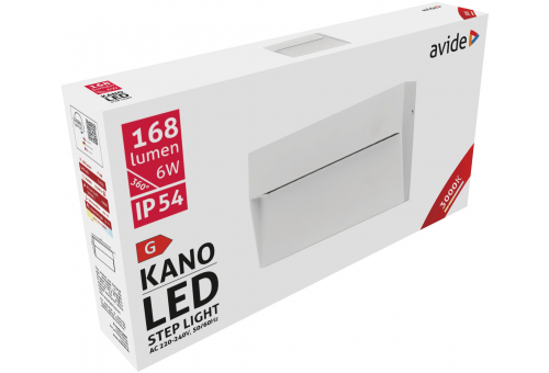Außen-Treppenleuchte Kano LED 6W WW IP54 18cm