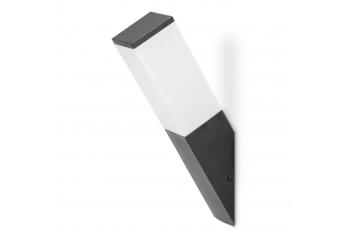 Lampă de perete 1xE27 IP44 Negru Panama Avide