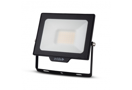 Avide LED Frosted Flood Light Slim SMD 50W NW 4000K with Quick Connector