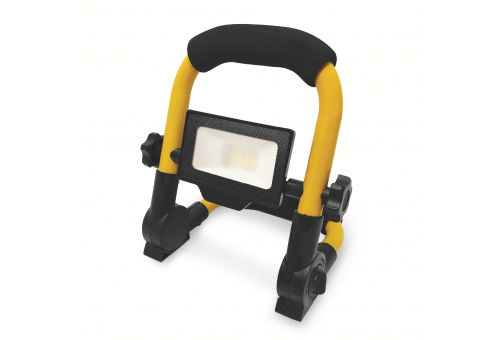 Avide LED Frosted Flood Light Slim SMD 10W with Stand 1.5m CW 6400K