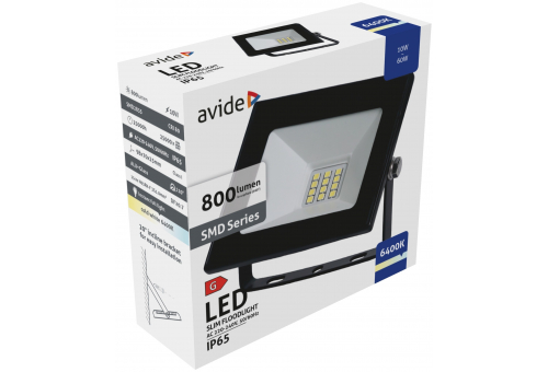 Value LED Flutlichter Slim SMD 10W CW 6400K