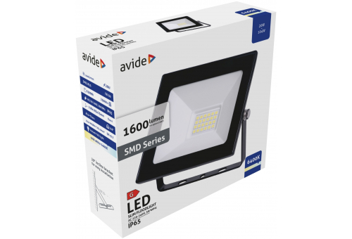 Value LED Flutlichter Slim SMD 20W CW 6400K