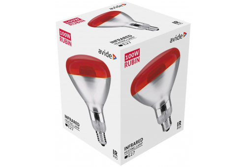 Infra Bulb R95 E27 100W Red