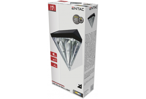 Solar Diamond shaped Plastic Lamp